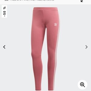 Adidas three stripes leggings